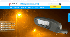 Desktop Screenshot of ants-led.com